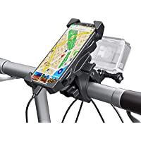 Soporte Movil Gopro [2 In 1]- Wiecok Soporte Universal Manillar para Bicicleta y Motocicleta con Rotación 360°- Anti…